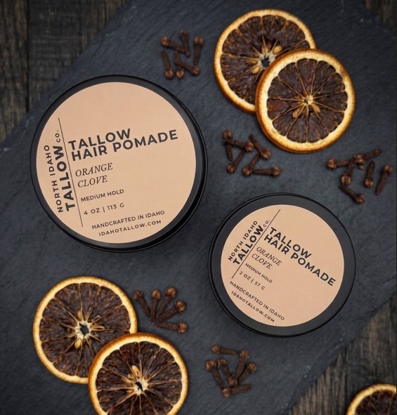 Orange Clove Hair Pomade 4 oz